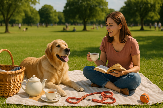 Pairing Pawsitive Brews tea with dog-friendly outdoor activities and bonding moments