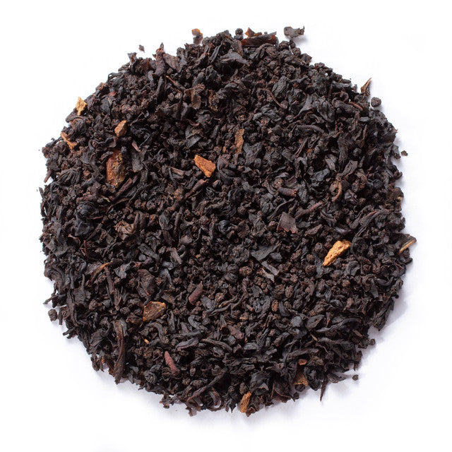 Organic cinnamon vanilla black tea blend
