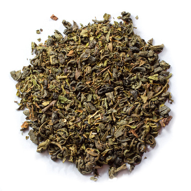 Organic green tea moringa peppermint blend