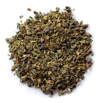 Organic green tea moringa peppermint blend